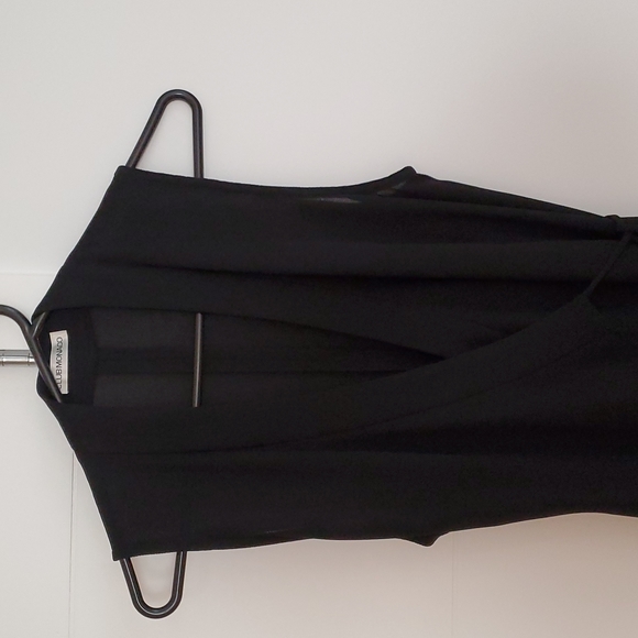 Club Monaco Wrap Maxi Dress Size L - Picture 4 of 9